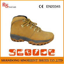 Bottes de sécurité Rigger souples en cuir Nubuck de vache RS029